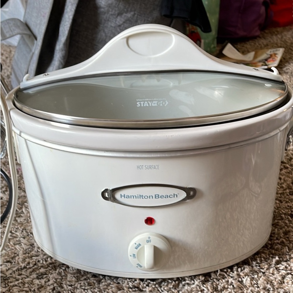 6-QT Hamilton beach slow cooker